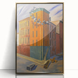Modern Wall Art: Urban Surrealism - Bold Architectural Abstract Print