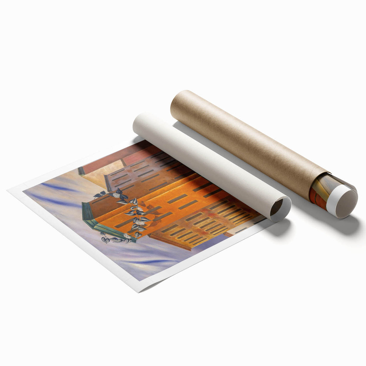 Modern Wall Art: Urban Surrealism - Bold Architectural Abstract Print