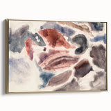 Modern Wall Art - Tranquil Ocean Breeze | Contemporary Abstract Art Print