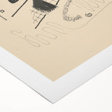 Modern Wall Art: Couple - Minimalist Abstract Line Drawing Print