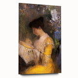 Modern Wall Art: Madame Fontaine - Elegant Impressionist Portrait