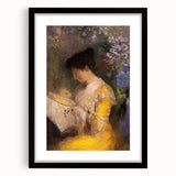 Modern Wall Art: Madame Fontaine - Elegant Impressionist Portrait
