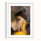Modern Wall Art: Madame Fontaine - Elegant Impressionist Portrait