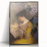 Modern Wall Art: Madame Fontaine - Elegant Impressionist Portrait
