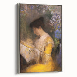 Modern Wall Art: Madame Fontaine - Elegant Impressionist Portrait