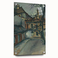 Modern Wall Art: Old Košice - Moody Architectural Landscape Print