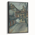 Modern Wall Art: Old Košice - Moody Architectural Landscape Print