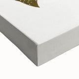 Romanticism Art: Bertolonia Guttata Botanical Illustration Canvas