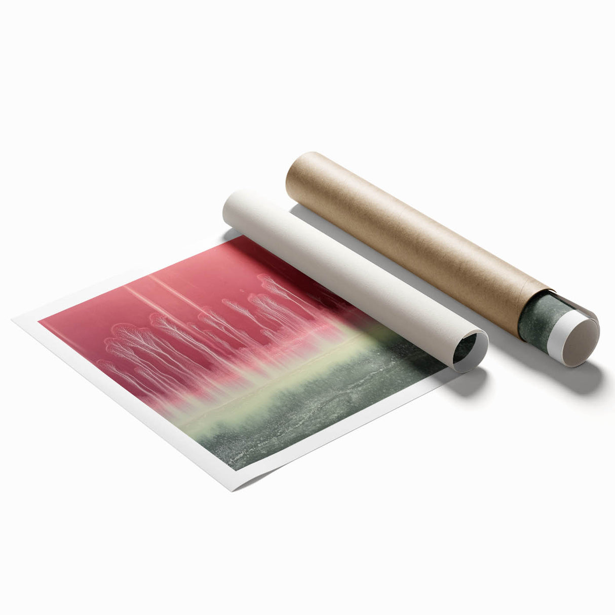 Modern Abstract Office Wall Art - Elegant Framed Canvas Print