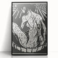 Expressionist Art: Female Nude by Ernst Ludwig Kirchner Print