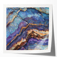 Vibrant landscape photo print mockup showcasing dramatic canyons in warm earth tones, presented in a glossy finish, ideal for home decor inspiration.
