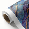 Rolled canvas artwork depicting a stunning landscape of canyons in vibrant colors, showcasing intricate details of rock formations and a serene sky, perfect for home decor.