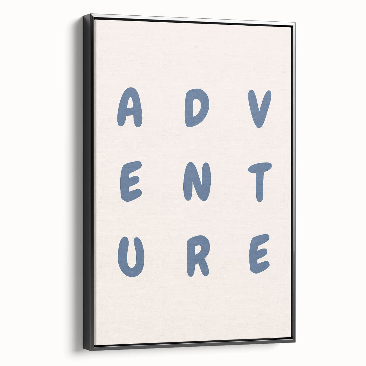 Adventure Wall Art – Inspirational Typography Print for Boys' Room