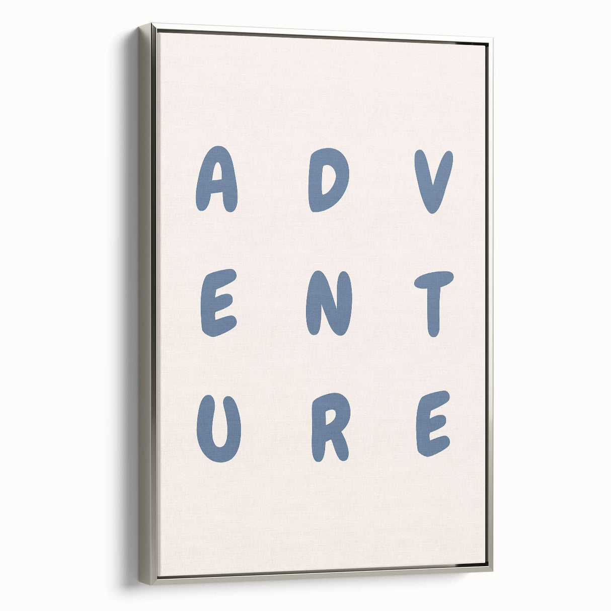 Adventure Wall Art – Inspirational Typography Print for Boys' Room