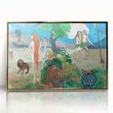 Modern Wall Art - Abstract Sunset Glow | Contemporary Art Print