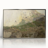 Modern Wall Art - Abstract Ocean Waves | Contemporary Art Print