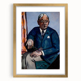 Modern Wall Art: Portrait of Ludwig Berger - Bold Abstract Expression