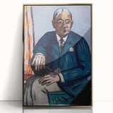 Modern Wall Art: Portrait of Ludwig Berger - Bold Abstract Expression