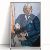 Modern Wall Art: Portrait of Ludwig Berger - Bold Abstract Expression