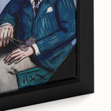 Modern Wall Art: Portrait of Ludwig Berger - Bold Abstract Expression