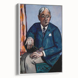 Modern Wall Art: Portrait of Ludwig Berger - Bold Abstract Expression