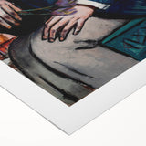 Modern Wall Art: Portrait of Ludwig Berger - Bold Abstract Expression