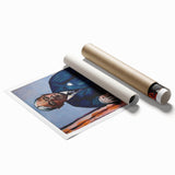 Modern Wall Art: Portrait of Ludwig Berger - Bold Abstract Expression