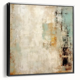 Framed canvas wall art showcasing abstract strokes in black and white, featuring a modern design. Perfect for adding a touch of elegance to contemporary interiors.