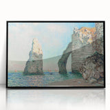 Claude Monet's The Cliffs at Étretat - Impressionist Seascape Print