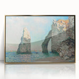 Claude Monet's The Cliffs at Étretat - Impressionist Seascape Print