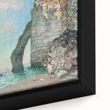 Claude Monet's The Cliffs at Étretat - Impressionist Seascape Print