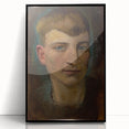 Head of Emaciated Boy Realism Art Print - Ladislav Mednyánszky Portrait
