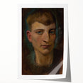 Head of Emaciated Boy Realism Art Print - Ladislav Mednyánszky Portrait