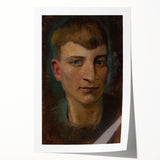 Head of Emaciated Boy Realism Art Print - Ladislav Mednyánszky Portrait