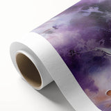 Abstract strokes wall art on rolled canvas, showcasing vibrant colors and dynamic shapes, elegantly packaged in a protective cardboard tube for easy display.