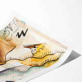 Modern Wall Art - Abstract Geometric Circles | Contemporary Art Print