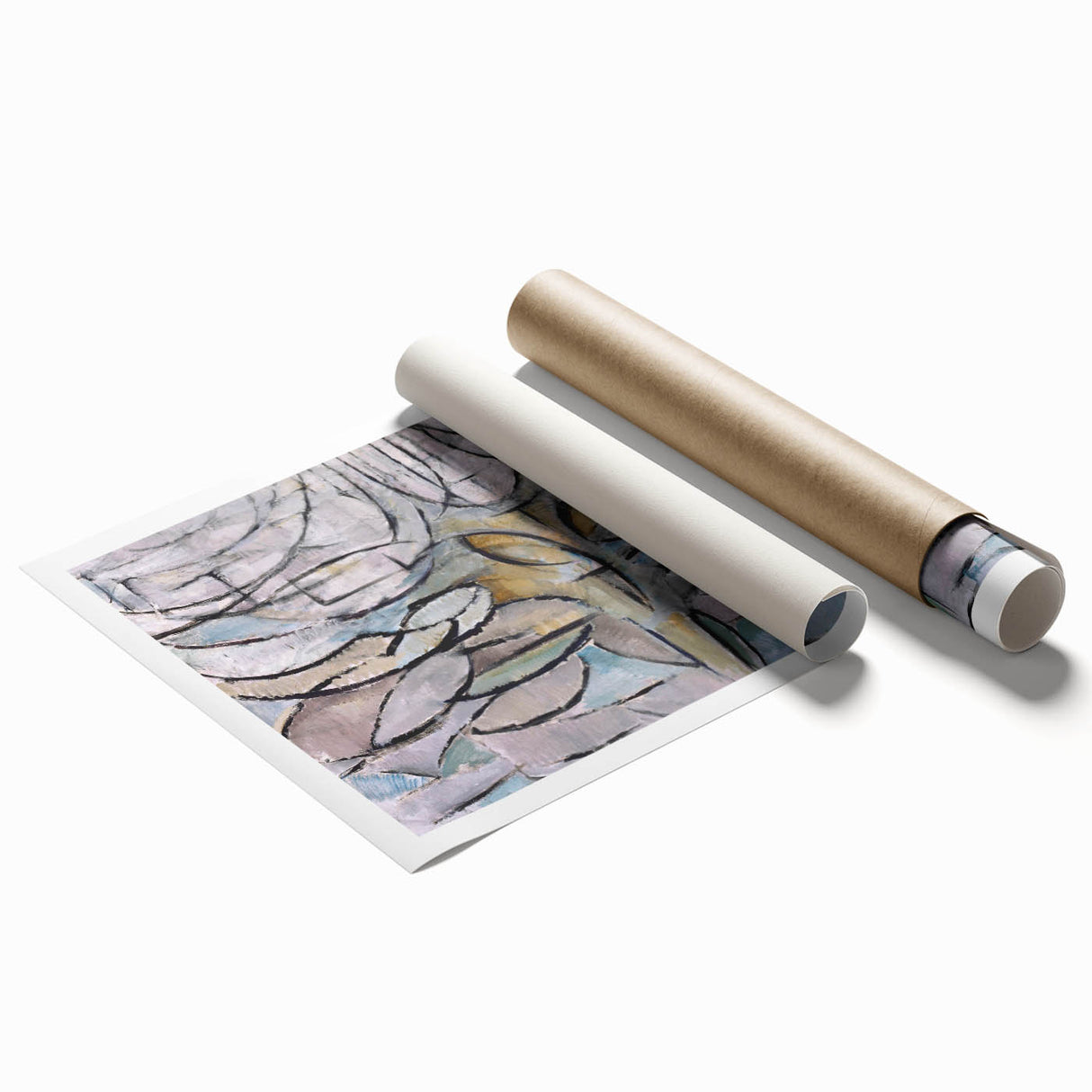 Modern Wall Art - Abstract Bold Brushstrokes | Contemporary Art Print