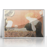 Modern Wall Art - Abstract Fluid Waves | Contemporary Art Print