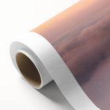 Rolled canvas showcasing a vibrant landscape featuring a majestic castle surrounded by lush greenery and a serene sky, designed for art enthusiasts and home decor.