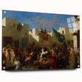 Romanticism Art - Famous Romantic Era Painting of Tangier Scene