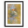 Impressionist Wall Art: Claude Monet's The Geese 1874 Landscape Print
