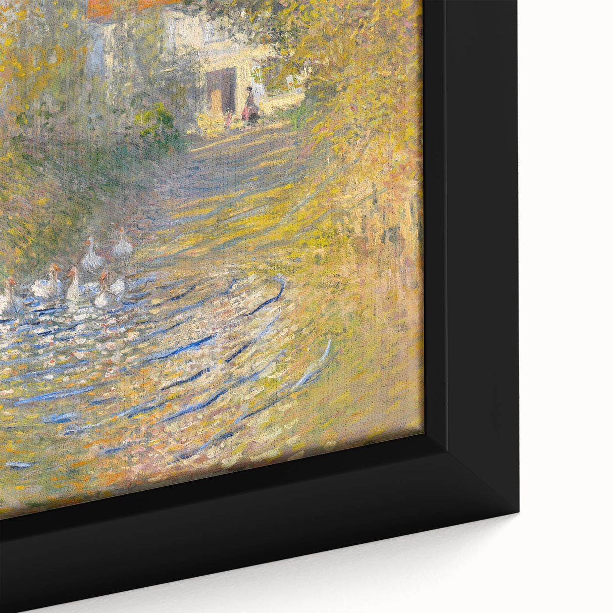 Impressionist Wall Art: Claude Monet's The Geese 1874 Landscape Print
