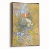 Impressionist Wall Art: Claude Monet's The Geese 1874 Landscape Print