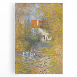 Impressionist Wall Art: Claude Monet's The Geese 1874 Landscape Print