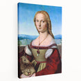 Young Woman with Unicorn - Renaissance Art Prints for Classic Elegance