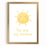 You Are My Sunshine Nursery Wall Art - Baby Room Decor