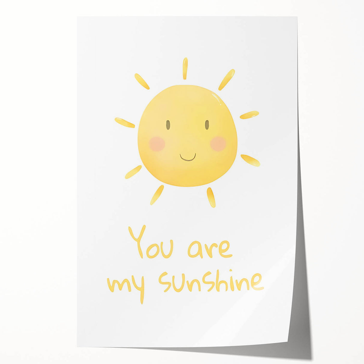 You Are My Sunshine Nursery Wall Art - Baby Room Decor