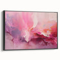 Framed abstract strokes wall art canvas in black, showcasing dynamic brush strokes and textures, perfect for modern home decor and artistic flair.