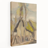 Modern Abstract Art – Fluid Shapes on Framed Acrylic Glass