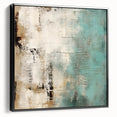 Framed black abstract strokes wall art on canvas, showcasing dynamic brushwork and a modern aesthetic, ideal for contemporary home decor.